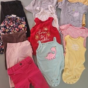 Colorful Baby Clothing Set 6-9 Month